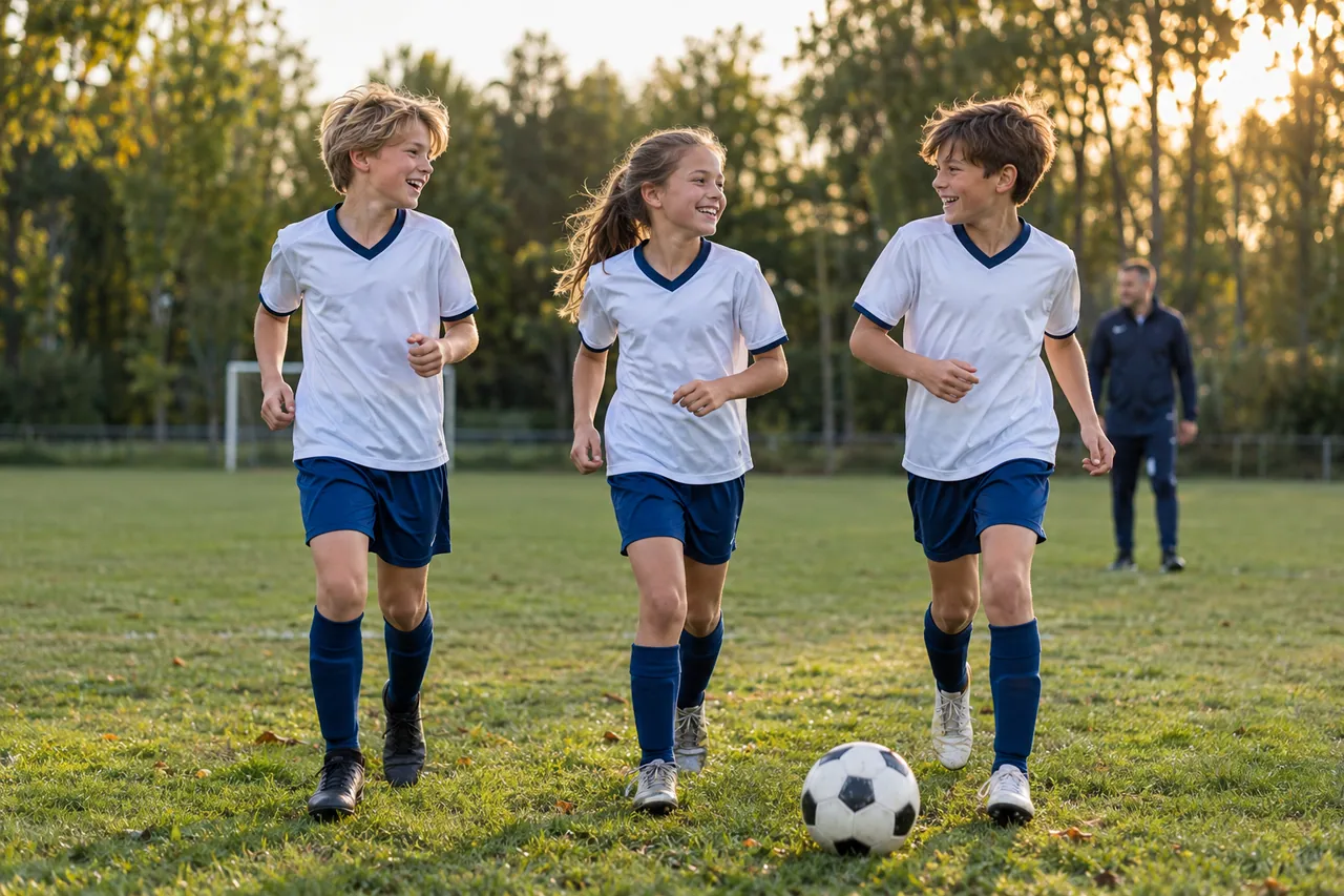 De volgende generatie bij de voetbalclub